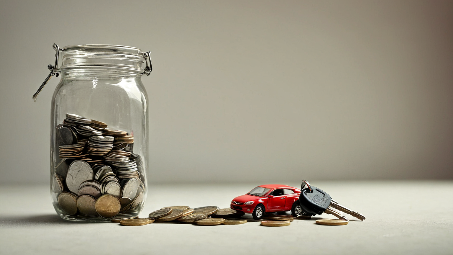 Emergency fund and car key