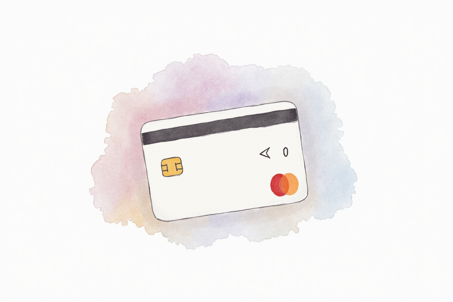 Celebratory final credit card payment with checkmark and zero balance display
