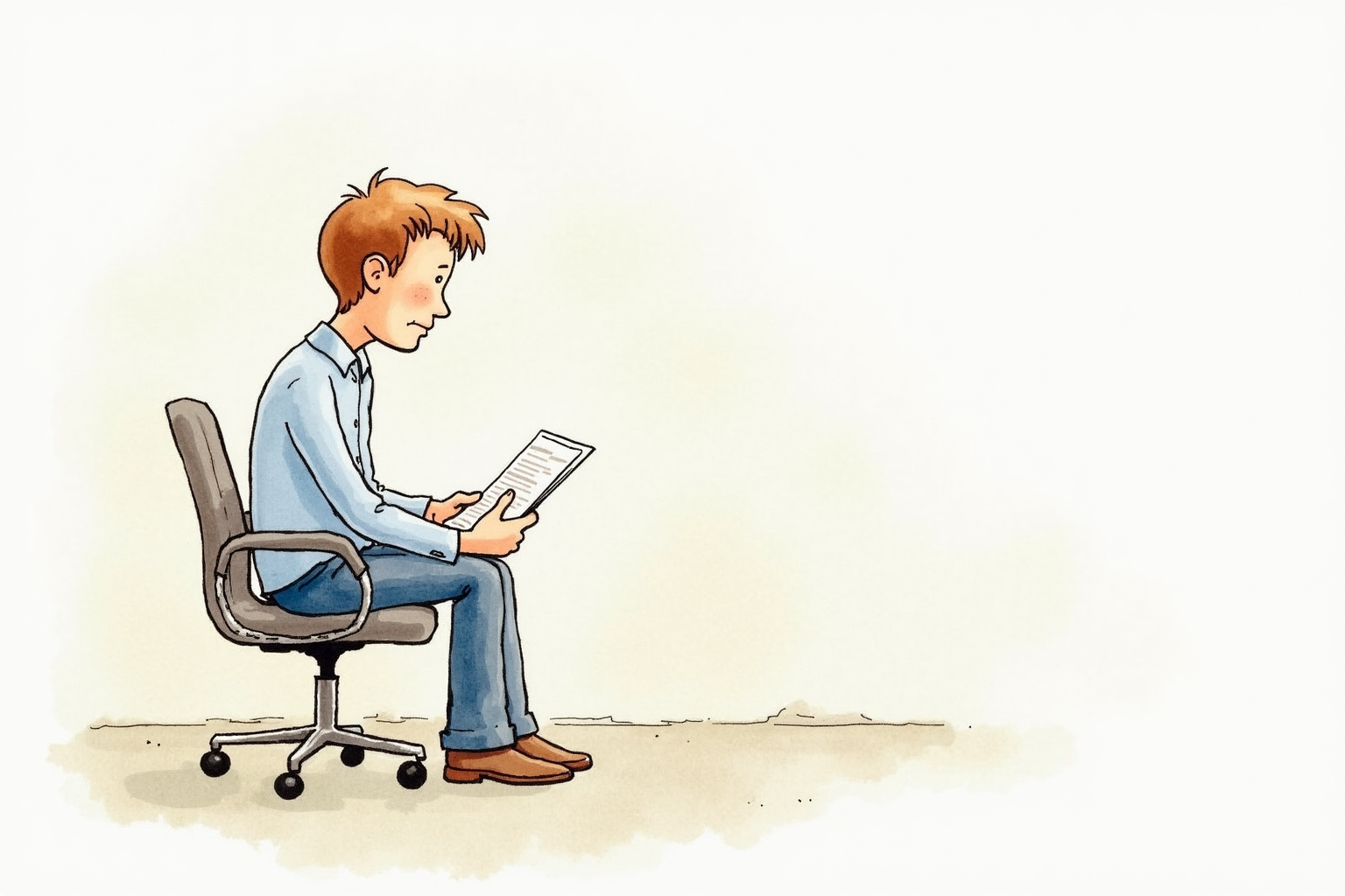 Self-employed professional reviewing own occupation disability coverage